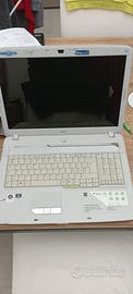 notebook Acer aspire 7720g  17""pollici