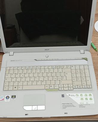 notebook Acer aspire 7720g  17""pollici