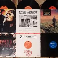 Lotto 6 x Vinile 12 ZUCCHERO SUGAR FORNACIARI