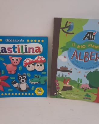 2 libri Gioca con la plastilina e Il mio pianeta: