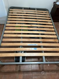 Rete a doghe per letto francese 140 cm x 200cm