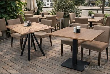 tavoli top misto pietra arredo locali interno este