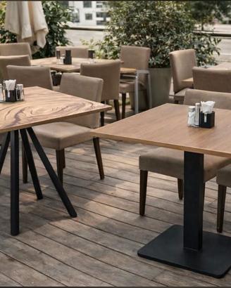 tavoli top misto pietra arredo locali interno este