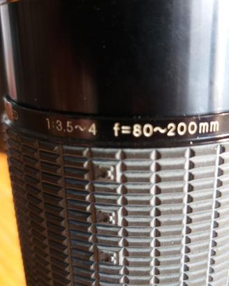 Sigma 80/200 3.5-4 manuale