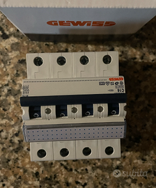 Gewiss GW92087 - magnetotermico 4P C16 6KA 4M