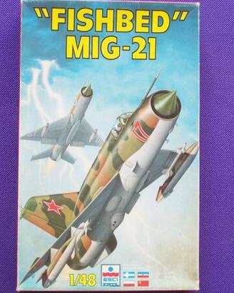 Mig-21 Fishbed - Esci 1/48 + seggiolino resina