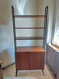 Libreria modulare anni 60