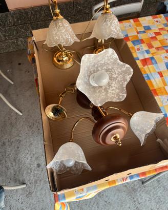 Lampadario + Bajour camrea da letto