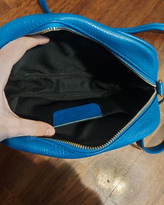 borsa blu elettrico