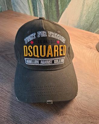 DSQUARED2 Cappello nuovo TG unica verde 