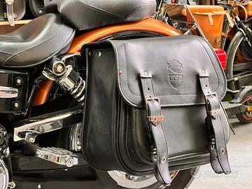 Borsa laterale harley davidson dyna