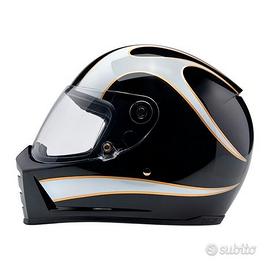 CASCO INTEGRALE BILTWELL LANE SPLITTER WHITE FLAME