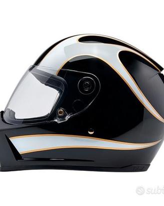 CASCO INTEGRALE BILTWELL LANE SPLITTER WHITE FLAME