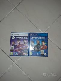 F1 24 ps5 e f1 2021 ps4