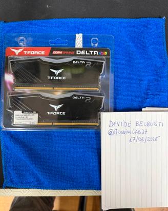 RAM DDR4 32GB (16x2) 3600Mhz CL18 TEAMGROUP RGB