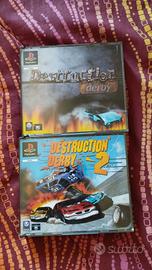 Destruction derby 1 e 2 ps1 pal