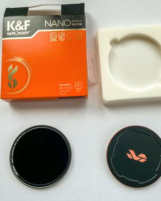 K&F CONCEPT Magnetico Nano-X Filtro ND1000, Tappo