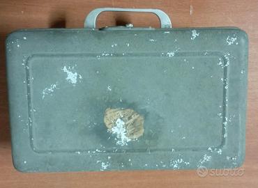 Cassetta militare vintage test Ergi autoveicoli