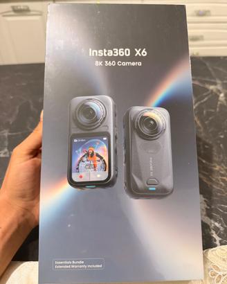 Insta360 X6 8K 360 Camera – Essentials Bundle (Nuo