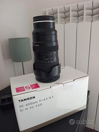 Tamron 50-400mm f/4.5-6.3 Di III VC VXD


