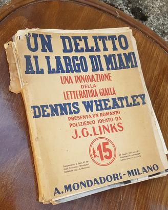 romanzo giallo da collezione
