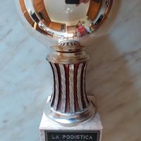 Trofeo Coppa Sportiva con base in marmo