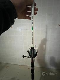 Canna surfcasting sunset 420 piu mulinello alcedo