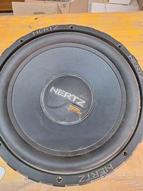 subwoofer hertz hxs380d da 38"