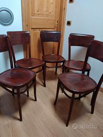 5 sedie vintage € 60