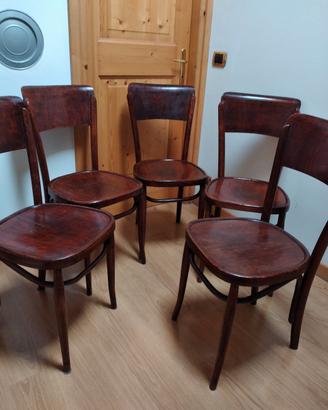 5 sedie vintage € 60