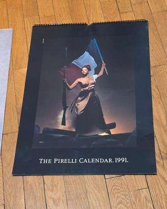 Calendari Pirelli edizioni del 1989 e del 1991