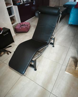 Poltrona pelle regolabile sdraio 