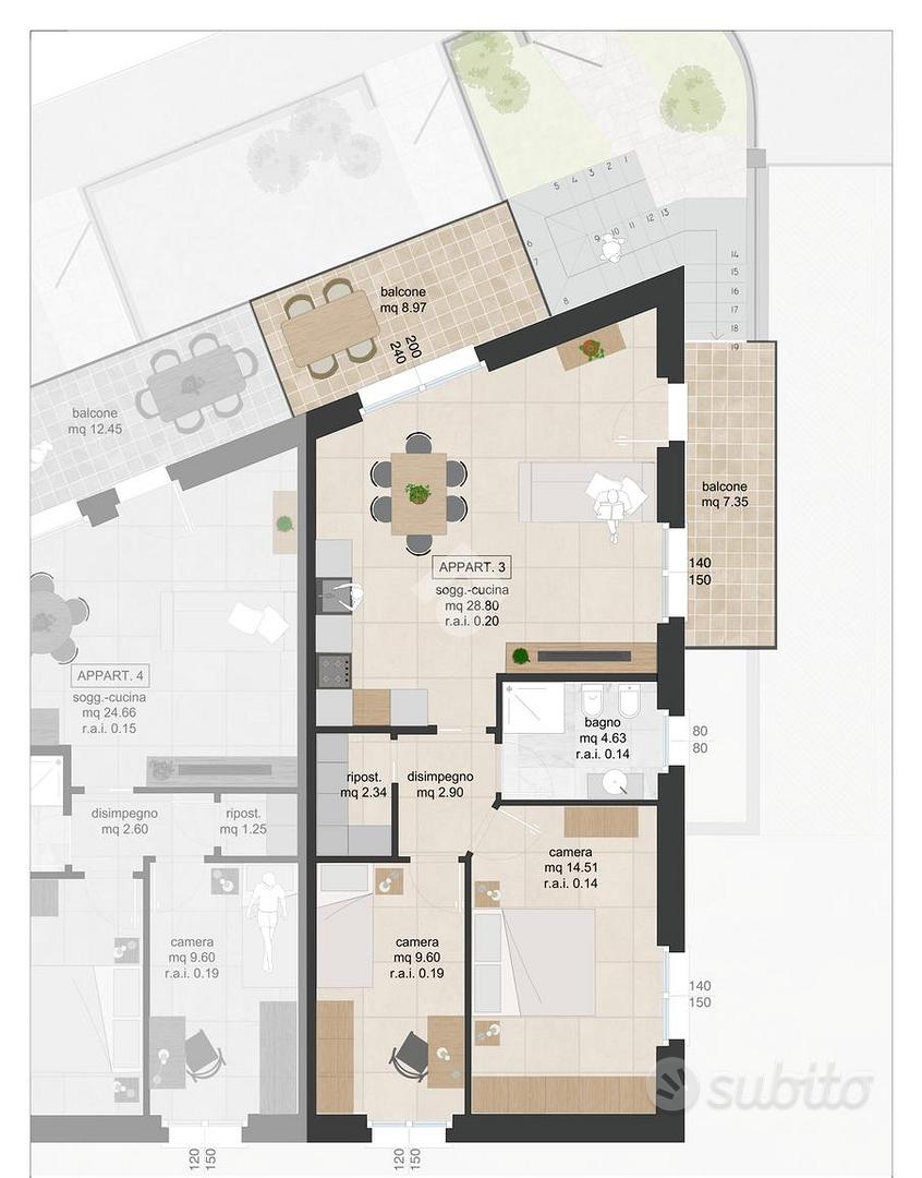 Appartamento – Rodengo Saiano, Rodengo - Vista 3