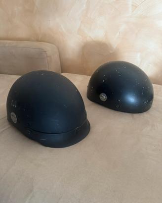 Coppia di caschi mezzo guscio harley davidson