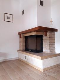 Caminetto con ventilazione a telecomando