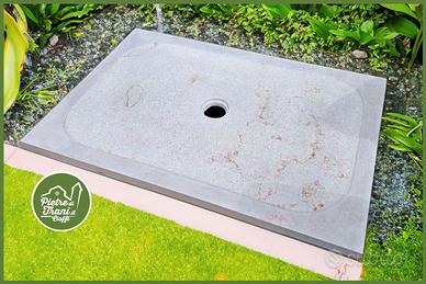 Piatto Doccia in Marmo di Trani cm. 120x80x4 h.