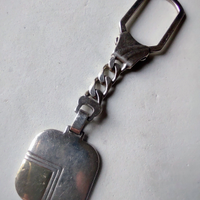 Portachiavi in argento e oro 750 (18kt)