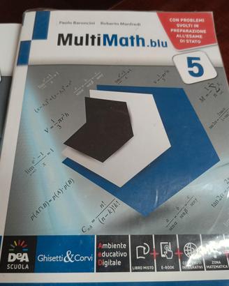 Libro MultiMath.blu 5