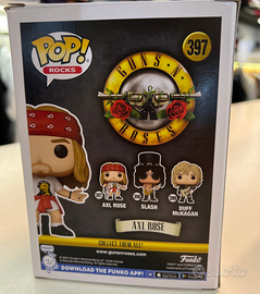 Funko Pop Axl Roses Freddie Mercury Tribute (1992)