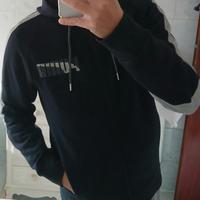 Felpa PUMA con Cappuccio e Zip - Taglia M 
