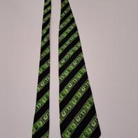 cravatta nera dollari 