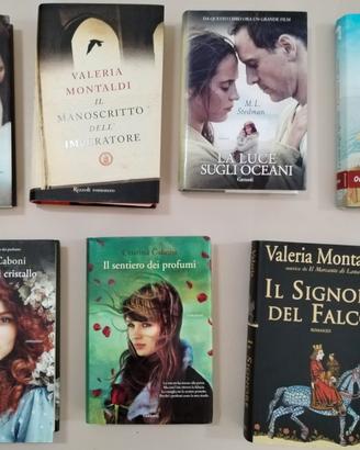 lotto 7 libri romanzi femminili aut. vari