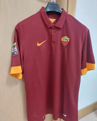 Maglia AS Roma Nike 2014-15 originale rossa