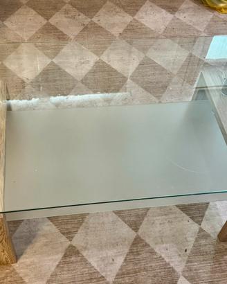 Tavolino da salotto Crystal in vetro temperato