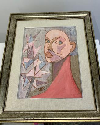VIK Vittorio Pecchioli ORIGINALE quadro