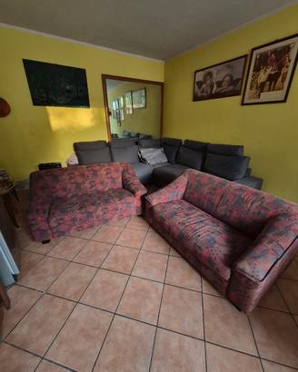 Divani vintage color marsala – set completo – 60€