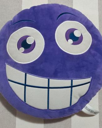 Cuscino emoji 35 cm viola