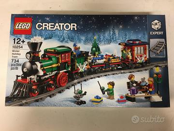 Lego creator expert 10254 treno di natale nuovo