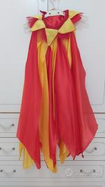 vestito carnevale bambini fiamma del fuoco
