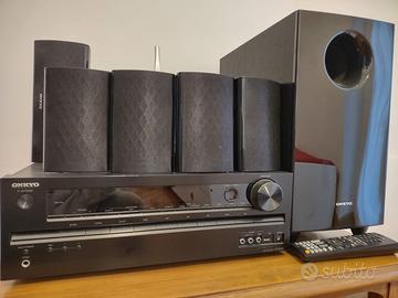 Amplificatore onkyo HT-R548 con casse 5.1